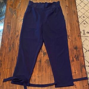 Grace Karen - Blue Pants with Tie Details